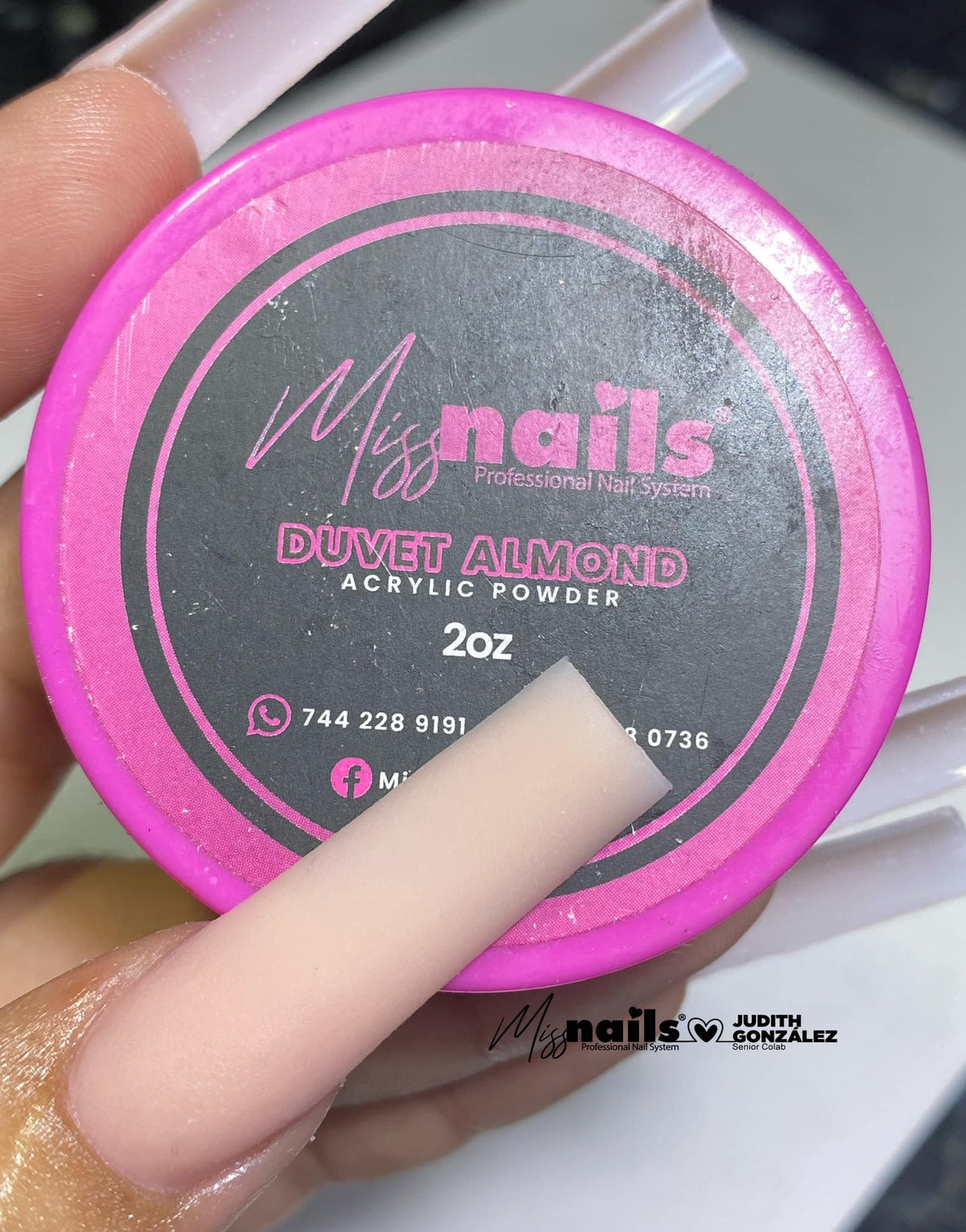 Acrilico miss nails 1 onza